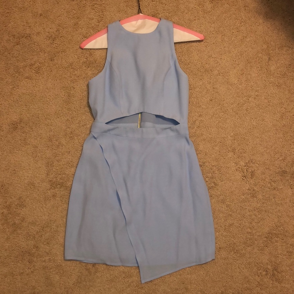 Light blue NBD dress